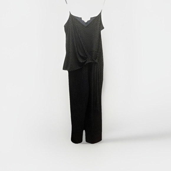 Michael  Kors Navy and Gold Jumpsuit Size Med - Picture 5 of 5